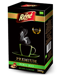 Bean Coffee Premium Peru Bio - Rene Cafe