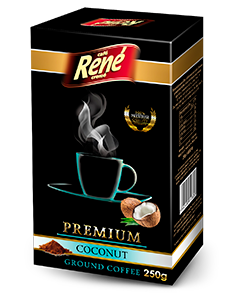 Ground Coffee Premium Coconut - Rene Cafe