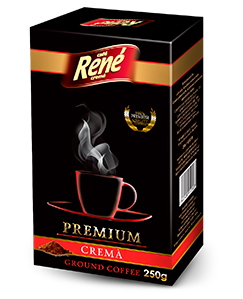 Ground Coffee Premium Crema - Rene Cafe