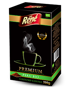 Ground Coffee Premium Peru Bio - Rene Cafe