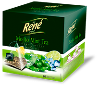 Pyramid Teas Mojito Mint Tea - Rene Cafe