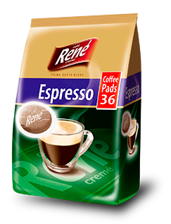 Coffee Pads Espresso 36 - Rene Cafe